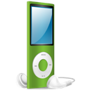 iPod Nano green on icon